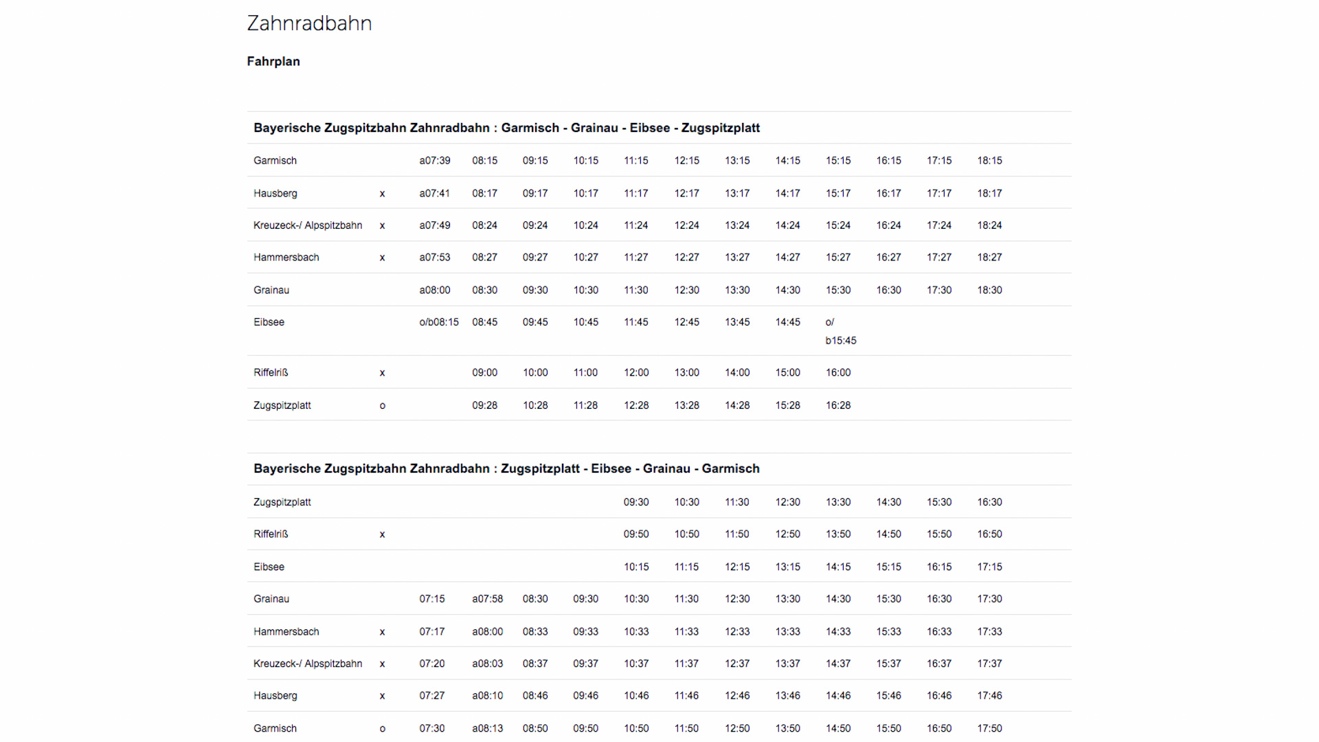 fahrplan-zugspitzbahn fahrplan-zugspitzbahn
