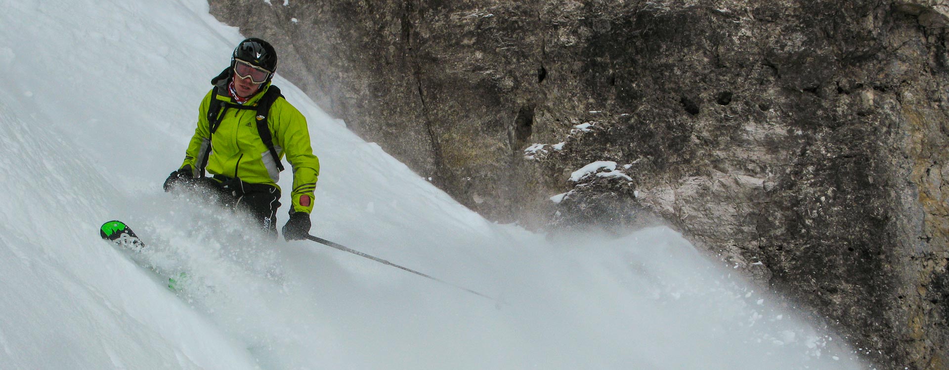 Freeriden in den Dolomiten Freeriden in den Dolomiten