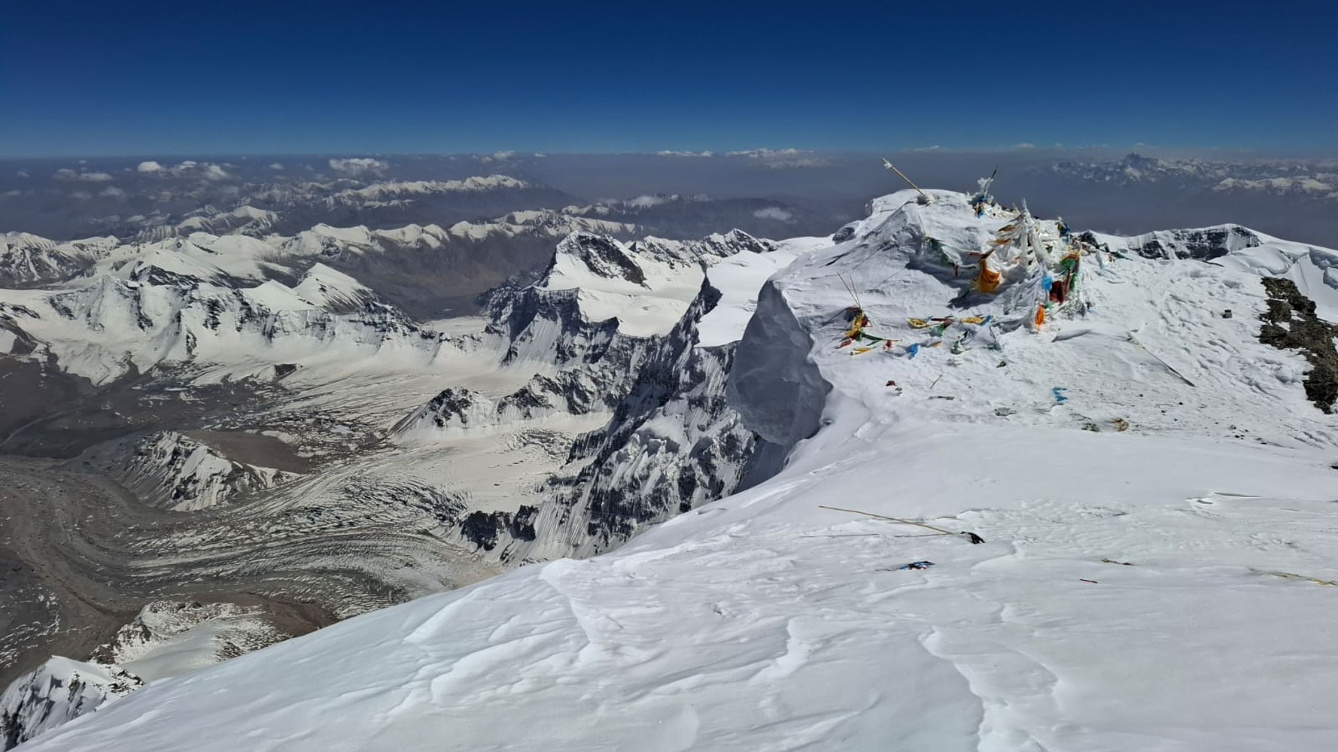 Gipfelaufbau Muztagh Ata