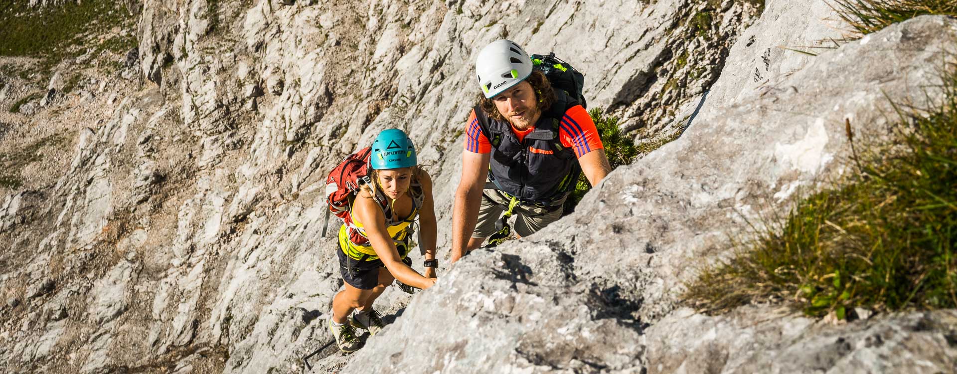 Klettersteigkurse und Fuehrungen Klettersteigkurse und Fuehrungen