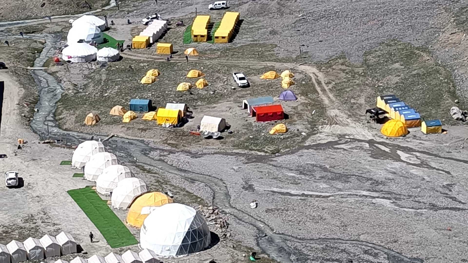 Basislager Muztagh Ata