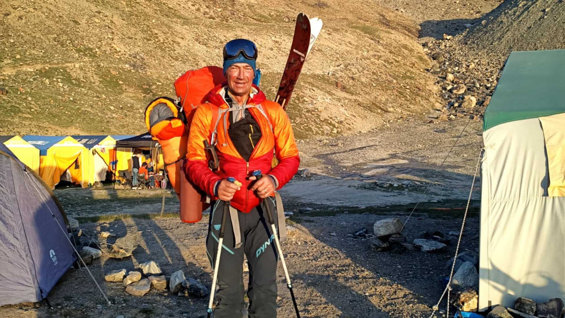 Nach der erfolgreichen Gipfelbesteigung