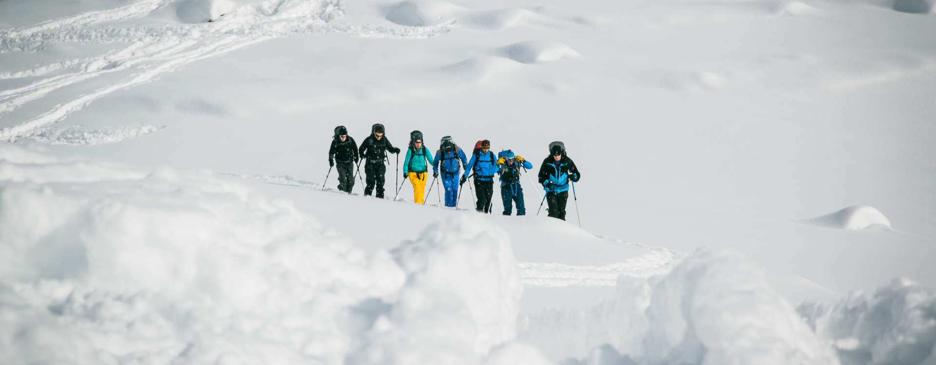 Schneeschuhwandern in der Silvretta Schneeschuhwandern in der Silvretta