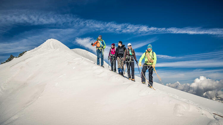 Viertausender Sammeln Auf Der Spaghettirunde Im Wallis