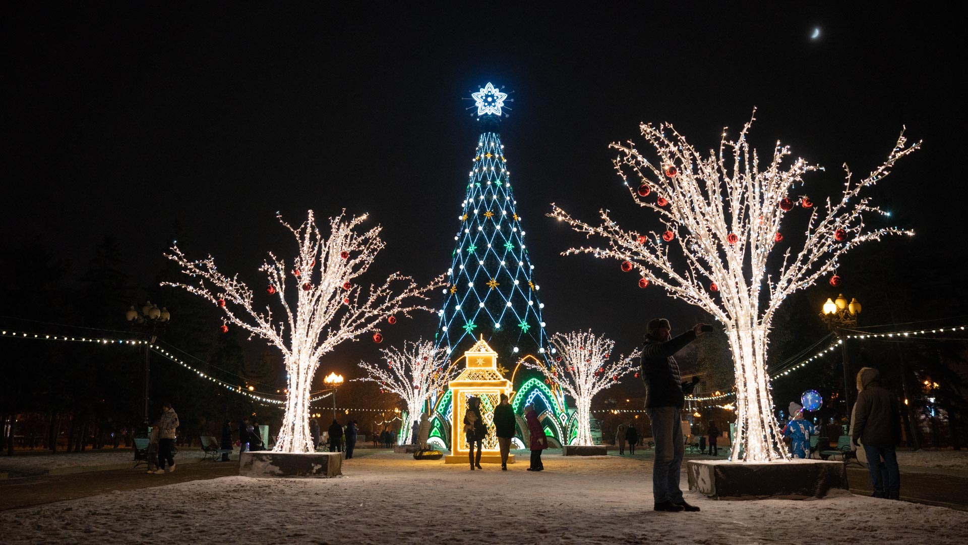 Weihnachtsmarkt Irkutzsk